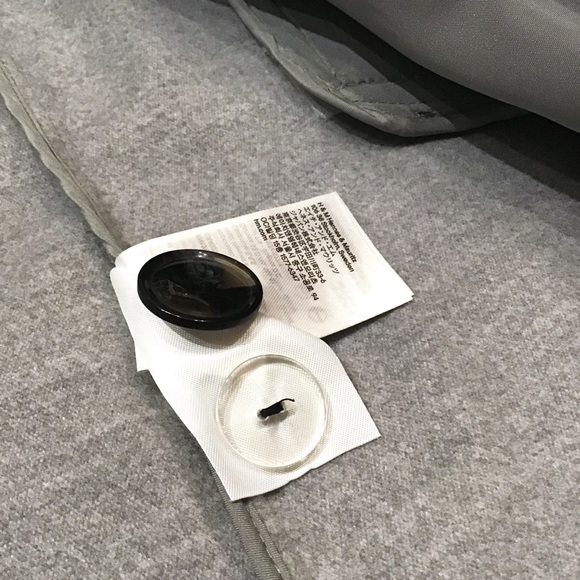 NWOT H&M Soft Gray Pea Coat - Picture 6 of 7